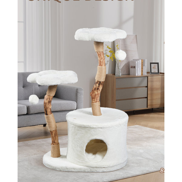 Tucker Murphy Pet™ 45.7" Flower Cat Tree Tower With Scratching Post and